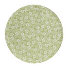Coated placemat Wagara coated Green Ø15" 100% cotton, , hi-res image number 1