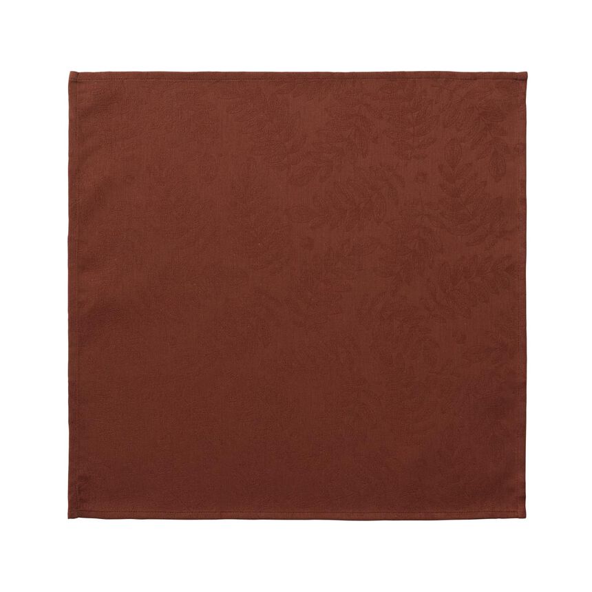 Napkin Vegetal mood Red 20"x20" 100% cotton, , hi-res image number 4