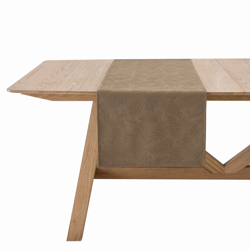 Chemin de table Vegetal mood Avocat 50x150 100% coton, , hi-res image number 2