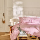Duvet cover Pois de senteur Pink 102"x94" 100% cotton, , hi-res image number 0