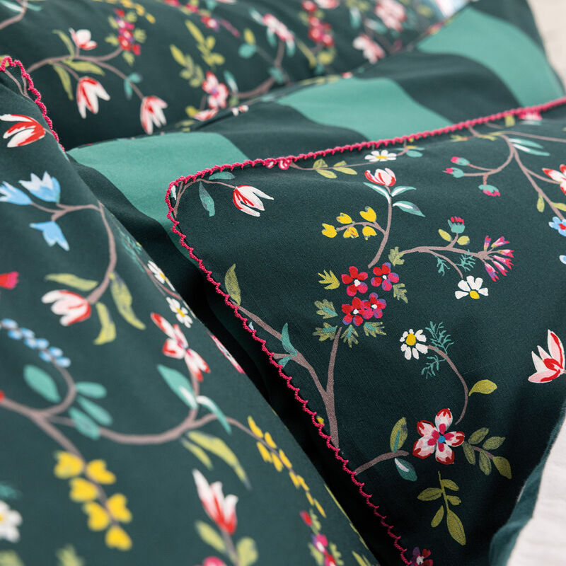 Shams Vagabonde Green 12"X16"Boudoir 100% cotton, , hi-res image number 0