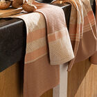 Hand towel Essentiel Graphique Beige 21"x15" 100% cotton, , hi-res image number 0