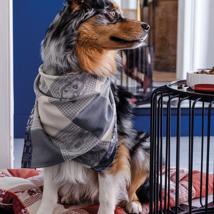 Tea towel Truffes Grey 24"x31" 100% cotton, , hi-res image number 2