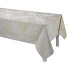 Coated tablecloth Syracuse Beige 69"x69" 100% cotton, , hi-res image number 1