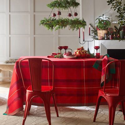 Tablecloth Hiver en Ecosse Cotton