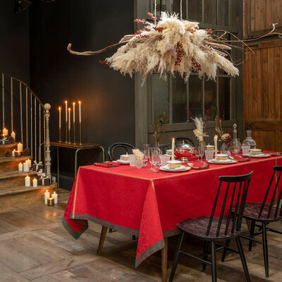 Tablecloth Po&eacute;sie d'hiver Cotton