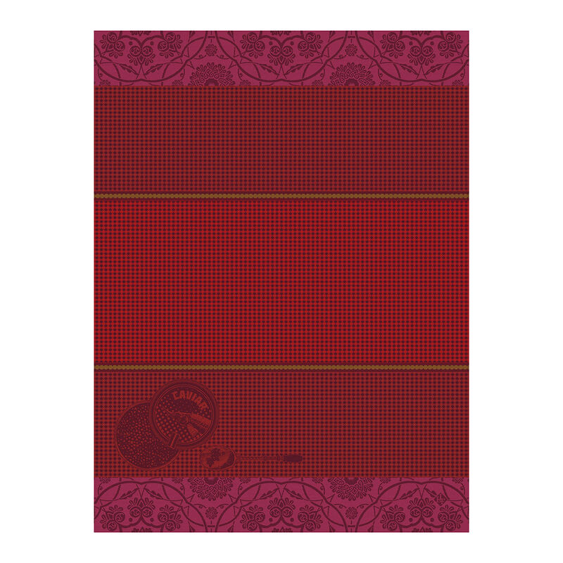 Hand towel Tsar Red 24"x31" 100% cotton, , hi-res image number 0