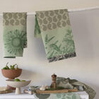 Tea towel Soleil au jardin Green 24"x31" 100% cotton, , hi-res image number 0