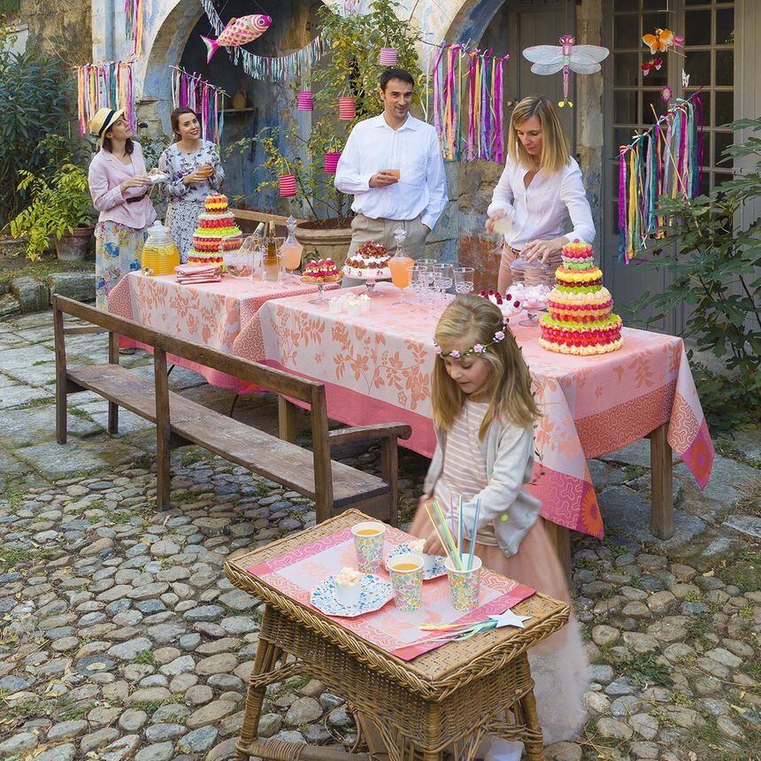 Nappe Asia mood P&eacute;tale 150x150 100% coton, , hi-res image number 0