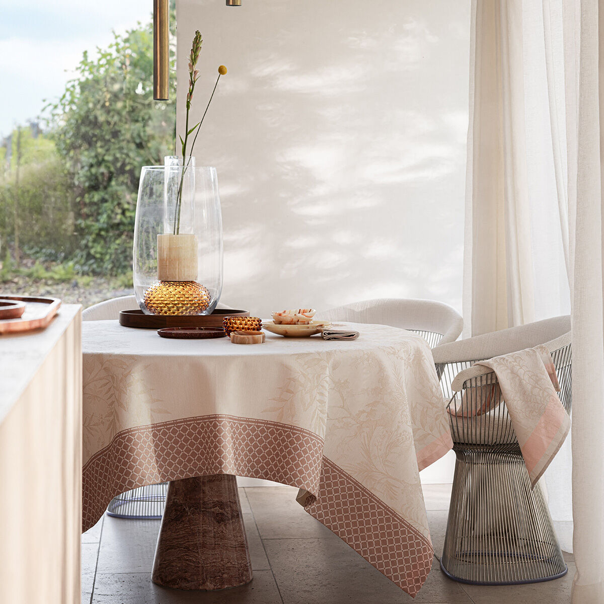 テーブルクロスル/ジャカール・フランセ ジャカード織/フランス製/cotton Tablecloth | Le Jacquard Français