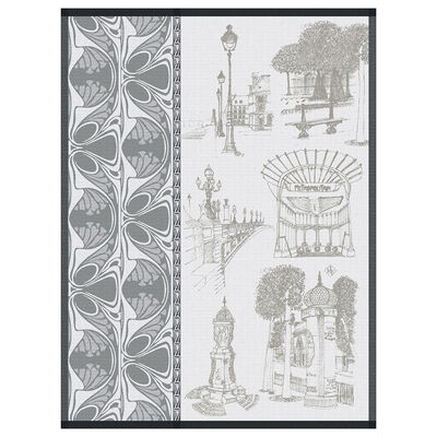 Tea towel Carnet de Paris Cotton,  Tea towel Carnet de Paris Cotton