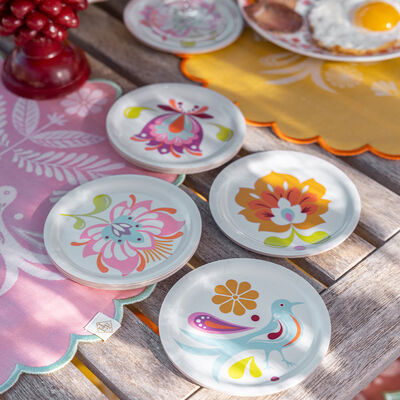 Kit de 4 dessous de verre Alegria Bois