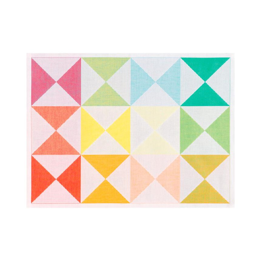 Placemat Origami Multico 19"x14" 100% cotton, , hi-res image number 1