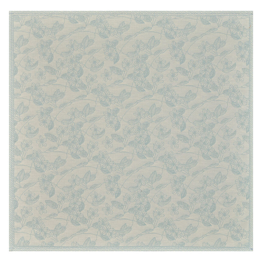 Napkin Essentiel Gravure Blue 58x58 100% cotton, , hi-res image number 1