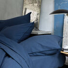 Fitted sheets Eclat Blue 60"X80"X17"Queen 100% cotton, , hi-res image number 1