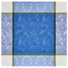 Tablecloth Escapade Tropicale Blue 47"x47" 100% linen, , hi-res image number 3