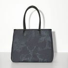 Shoulder bag Parc Blue  100% cotton, acrylic coating. Garnish: Cattle leather, , hi-res image number 1