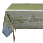 Tablecloth Croisière sur le Nil Palm 175x175 100% linen, , hi-res image number 1