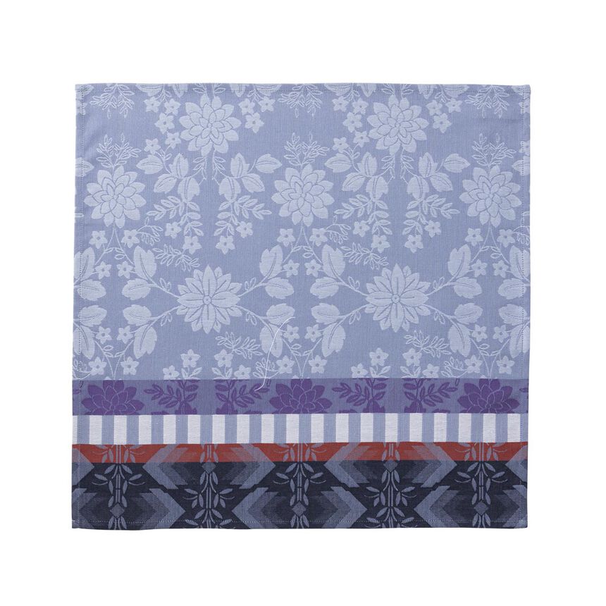 Serviette de table Gipsy Azur 50x50 100% coton, , hi-res image number 1