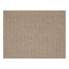 Coated placemat Casual Stripes Brown 17"x13" 100% linen, acrylic coating, , hi-res image number 2