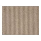 Coated placemat Casual Stripes Brown 17"x13" 100% linen, acrylic coating, , hi-res image number 2
