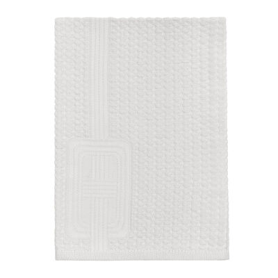 Wash mitt H&ocirc;tel particulier Grey 6"x7" 100% cotton