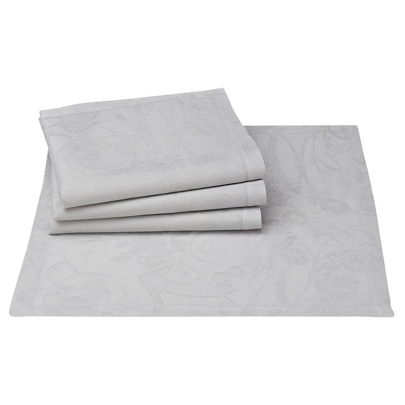 Napkin Tivoli Pearl 20"x20" 100% linen, , hi-res image number 0