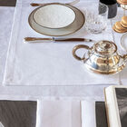 Placemat Évasion Céleste White 20"x14" 100% linen, , hi-res image number 0