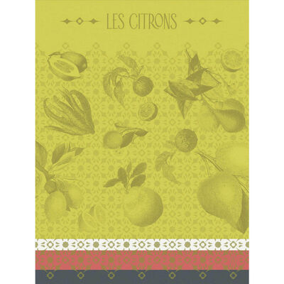 Tea towel La beaut&eacute; du zeste Cotton
