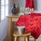 Tea towel Yukata Red 24"x31" 100% cotton, , hi-res image number 1