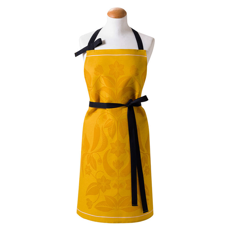 Apron Piments Yellow 80x96 100% cotton, , hi-res