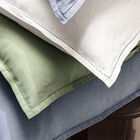 Pillowcase Nuances Blue  50% cotton - 50 % linen, , hi-res image number 0