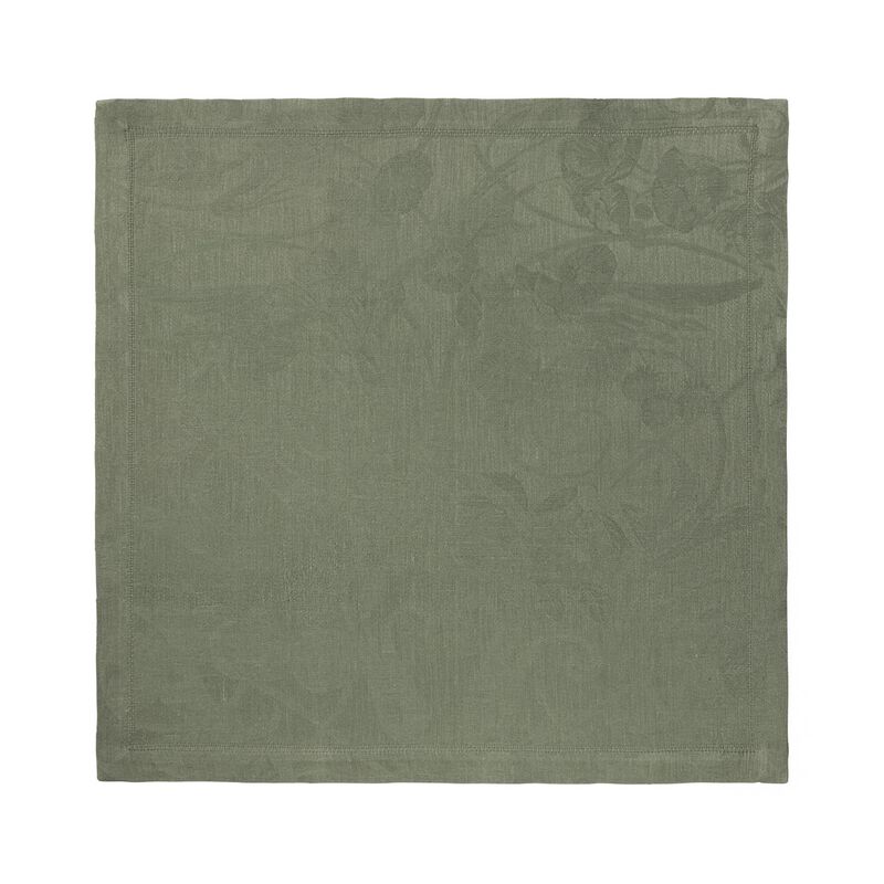 Napkin Tivoli Green 20"x20" 100% linen, , hi-res image number 1