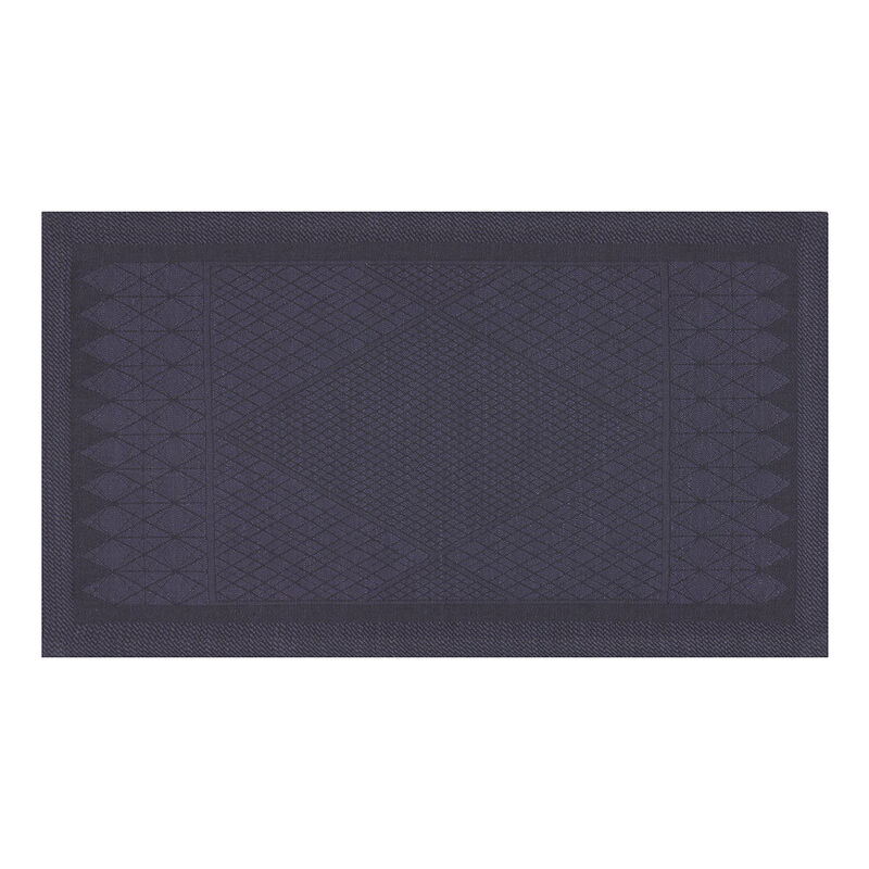 Placemat Club Satin Prusse 50x30 89% cotton / 11% linen, , hi-res image number 0