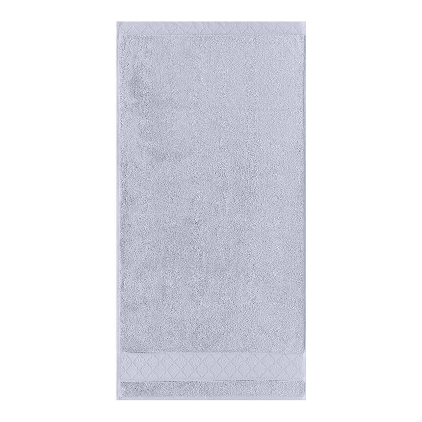Guest towel Caresse Cloud grey 12"x20" 100% cotton, , hi-res image number 2