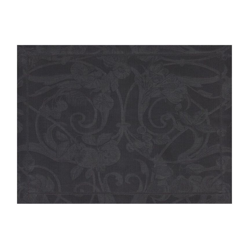 Placemat Tivoli Onyx 50x38 100% linen, , hi-res image number 0
