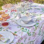 Tablecloth Pois de senteur Pink 59"x59" 50% cotton - 50 % linen, , hi-res image number 4