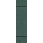 Runner Sous les &eacute;toiles Green 20"x59" 100% cotton, , hi-res image number 1