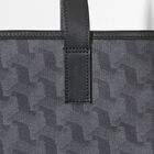 Hand-carried bag Picto Grey  100% cotton, acrylic coating. Garnish: Cattle leather, , hi-res image number 4
