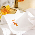 Napkin Portofino White 23"x23" 100% linen, , hi-res image number 2