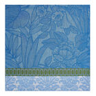 Napkin Escapade Tropicale Blue 23"x23" 100% linen, , hi-res image number 1