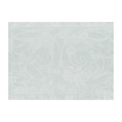 Placemat Tivoli Mist 14"x19" 100% linen