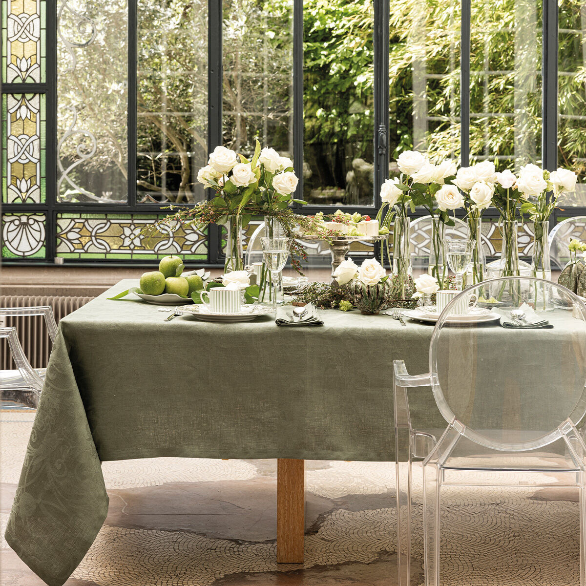 New High-End Fabric Tablecloths | Le Jacquard Français