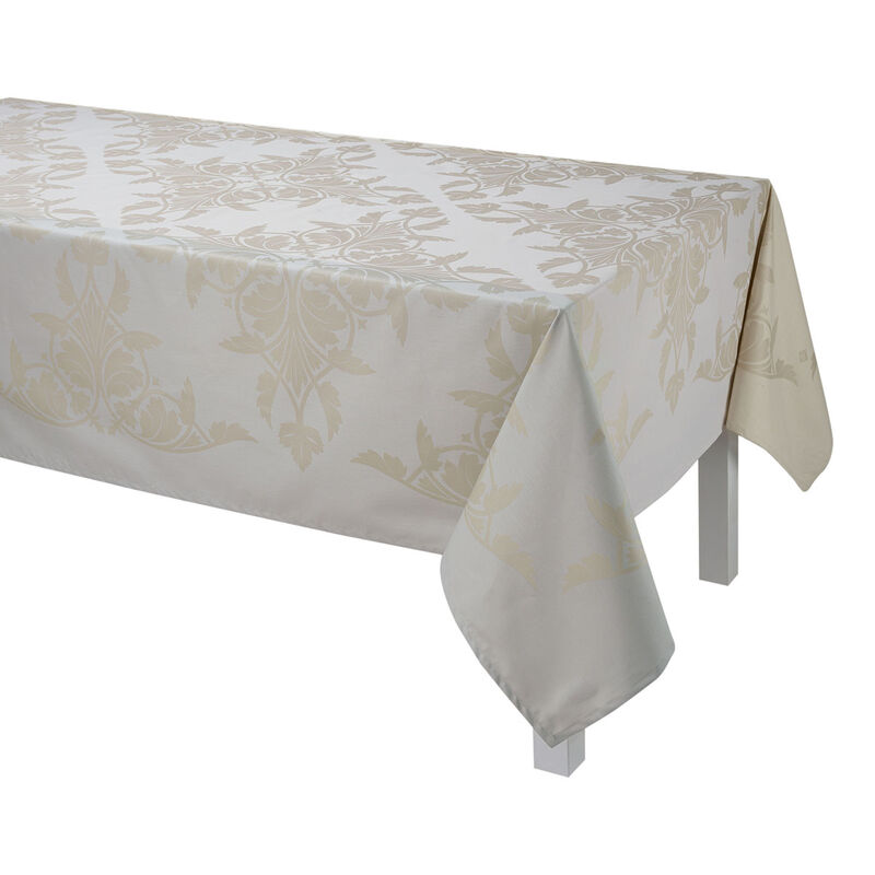 Tablecloth Syracuse Beige 59"x59" 100% cotton, , hi-res image number 1