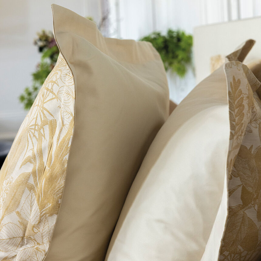 Pillowcase Bois Dormant Beige 16"x31" 100% cotton, , hi-res