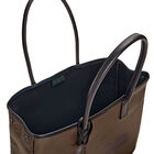 Shoulder bag Perchoir Marron  100% cotton, acrylic coating. Garnish: Cattle leather, , hi-res image number 4