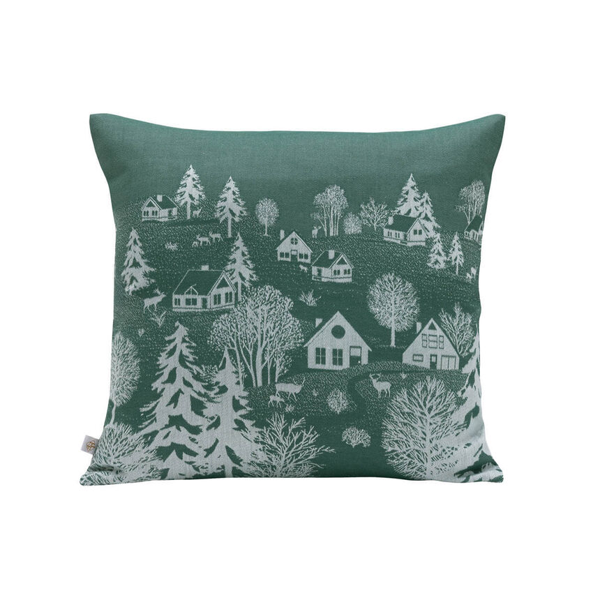 Housse de coussin Sous les &eacute;toiles Gui 40x40 100% coton, longues fibres, , hi-res image number 2