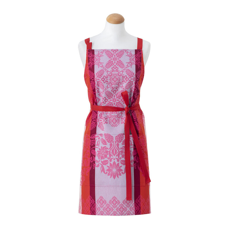 Tablier Mumbai Fuchsia 80x96 100% coton, , hi-res image number 0