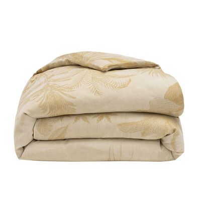 Quilt cover Sinharâja Yellow 35"X71" 100% cotton