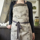 Apron Joséphine Grey 35"x38" 100% cotton, , hi-res image number 2